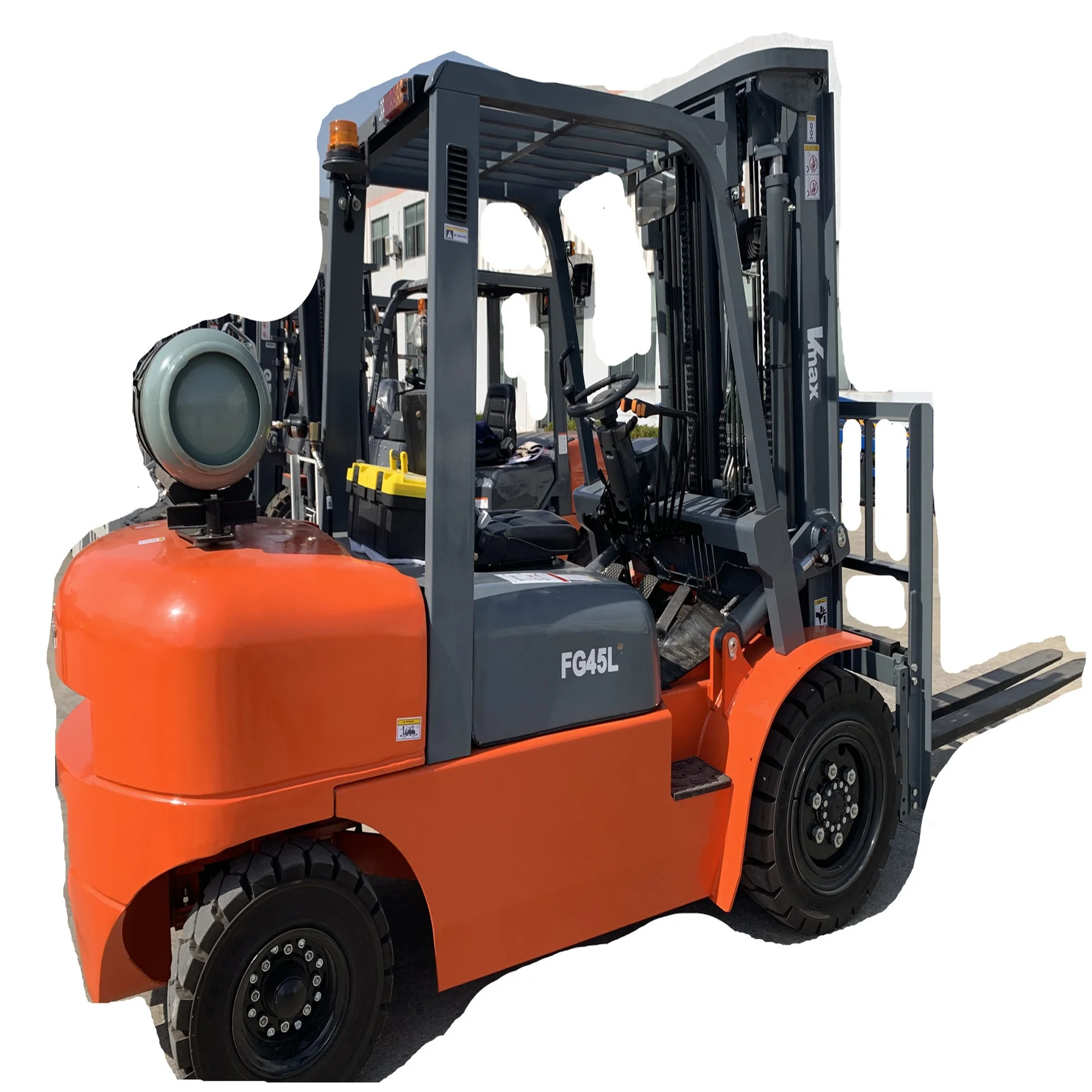 Gasoline Forklift FG45 lifting height 3000mm LPG Forklift Truck for sale