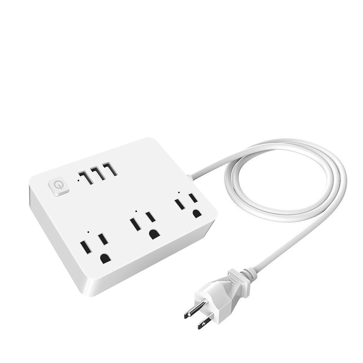 Original 110v Smart Power 3 AC Extender Wifi Smart Power Strip with 3 USB Ports