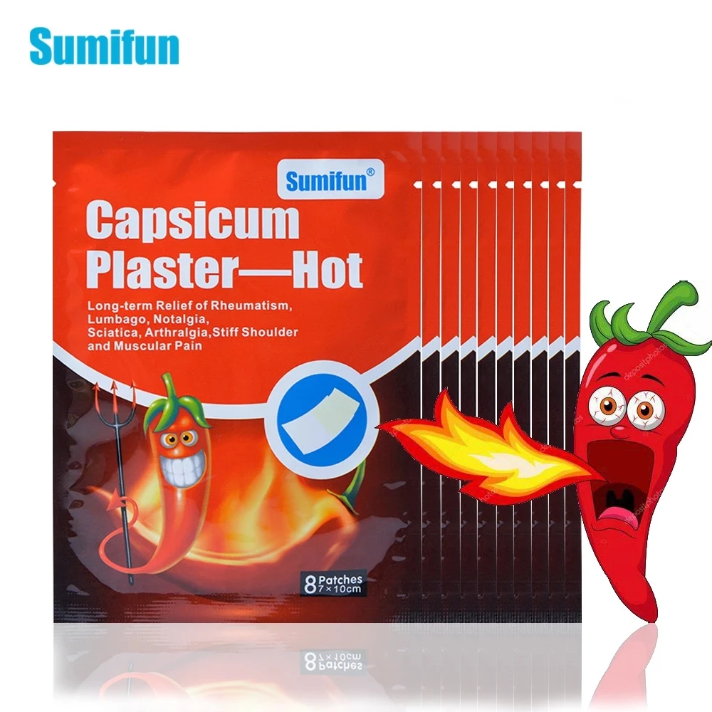 Sunifun Перцовый пластырь для снятия боли в спине шее плечах китайские травяные медицинские пластыри от артрита