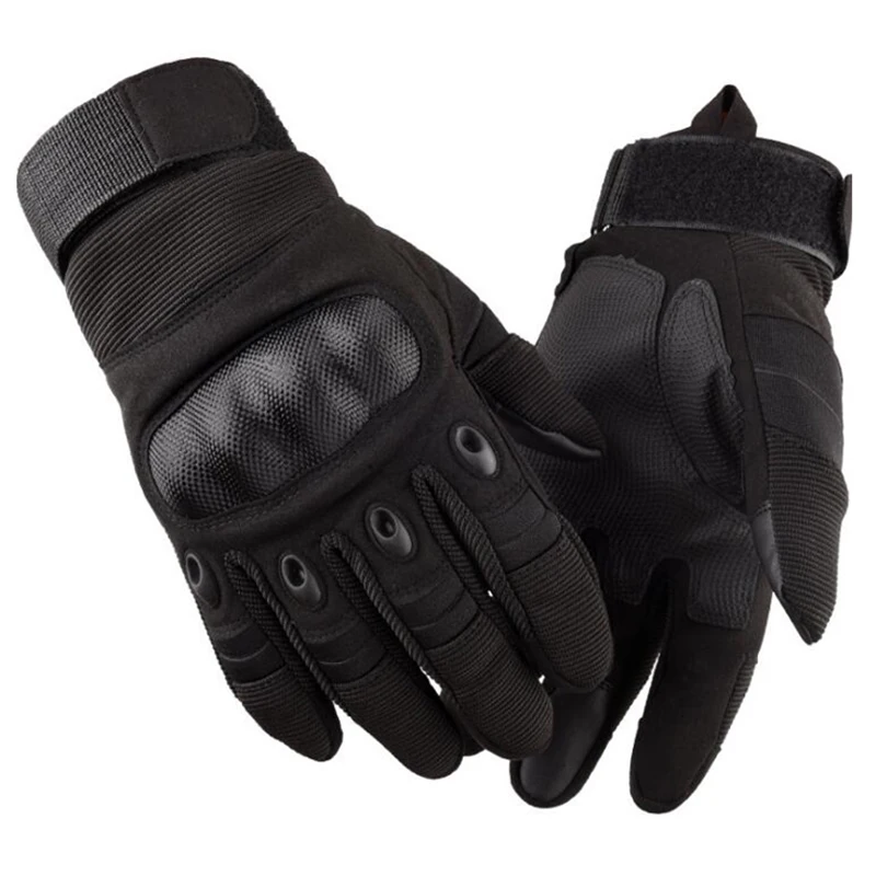Outdoor Climbing Shooting Combat Army Full Finger Military Mens Hard Knuckle Indestructible Tactical Gloves