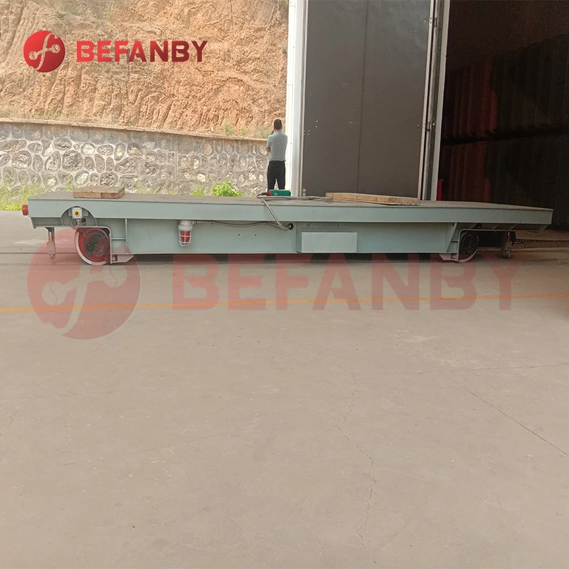 Selfdriven motorized moving platform 5 tons electric transfer carts