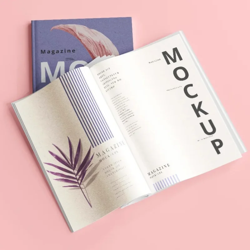 Factory OEM Custom Full- Color Softcover Book Printing Services for Book Manuals Brochures Flyers