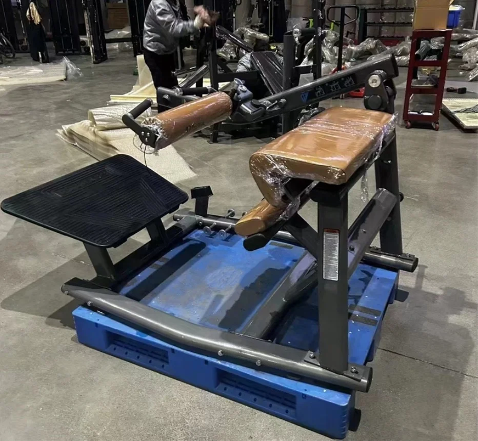 Gym Commercial Fitness Strength Training Plate Loaded Hip Thrust Bridge Machine Matrix Glute Trainer