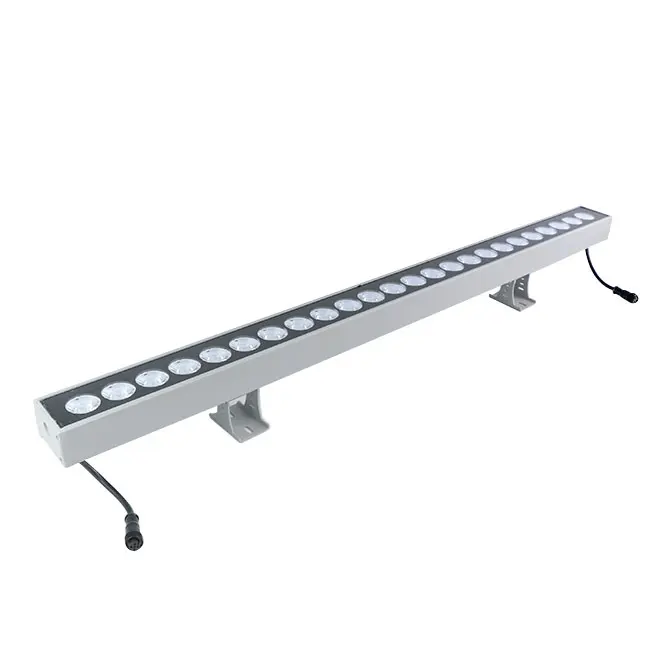 Rainproof IP66 dmx512 color change wall washer light 18w 24w 36w pool underwater building decoration wall washer light