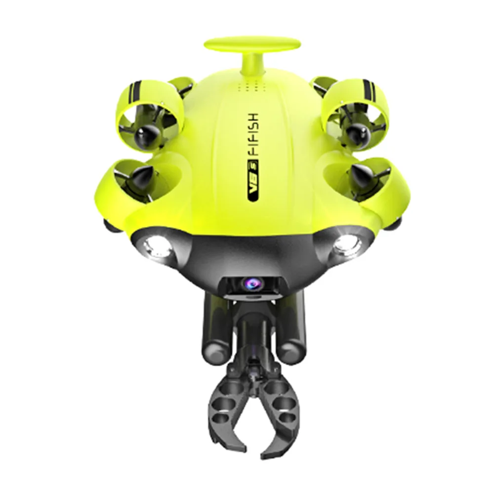 HY-W Diving drone 100m tether camera drone camera drone 4k live stream rovs rov under water robot