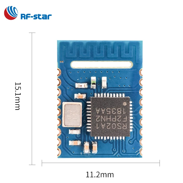 Cheap BLE UART module RF-star RS02A1-B  BLE 4.2 module high temperature cheap wireless module