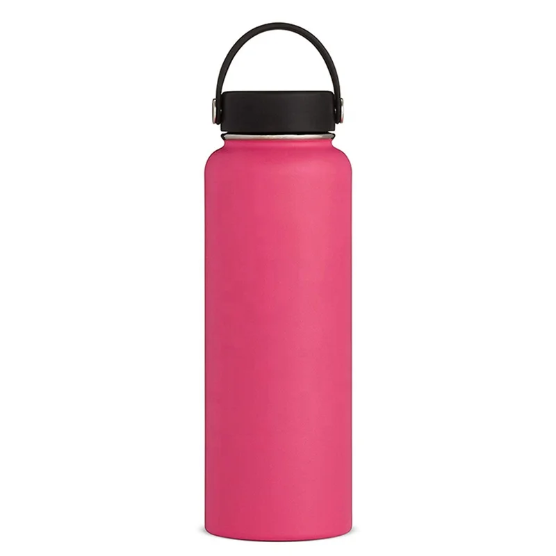 Заводская поставка Премиум 18oz 32oz 40oz Двойная Стенка нержавеющая сталь 304 Изолированная бутылка для воды с различными крышками