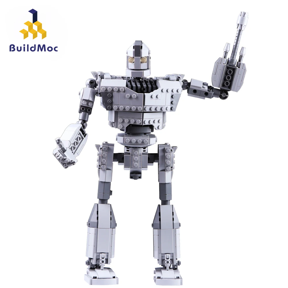 Набор строительных блоков MOC железные кубики-гиганты модель робота развивающая игрушка