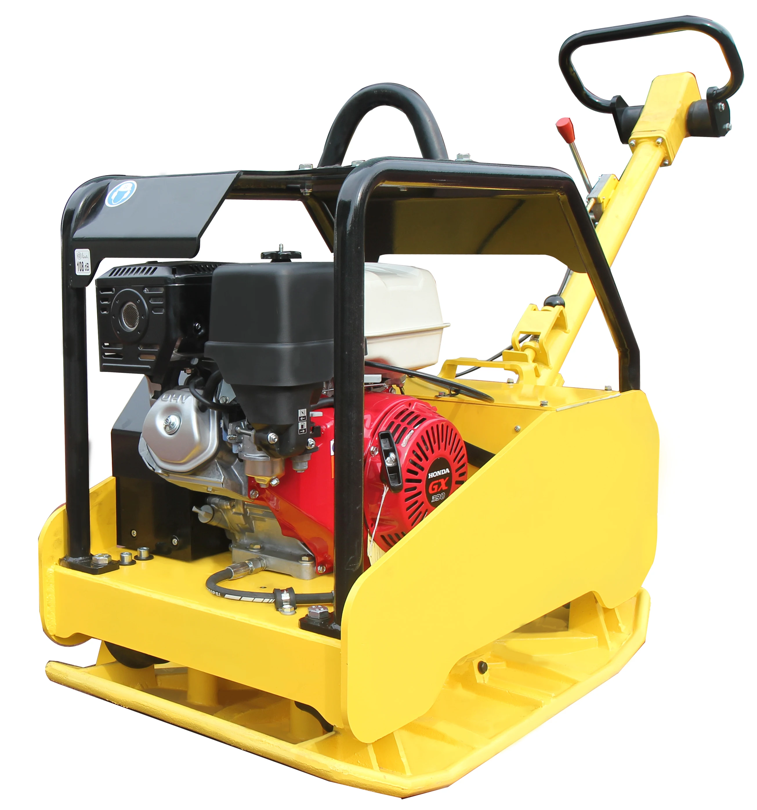 DUR-500  Gasoline GX390 Engine Hand Held Hydraulic Vibratory Plate Compactor for Compact Machines