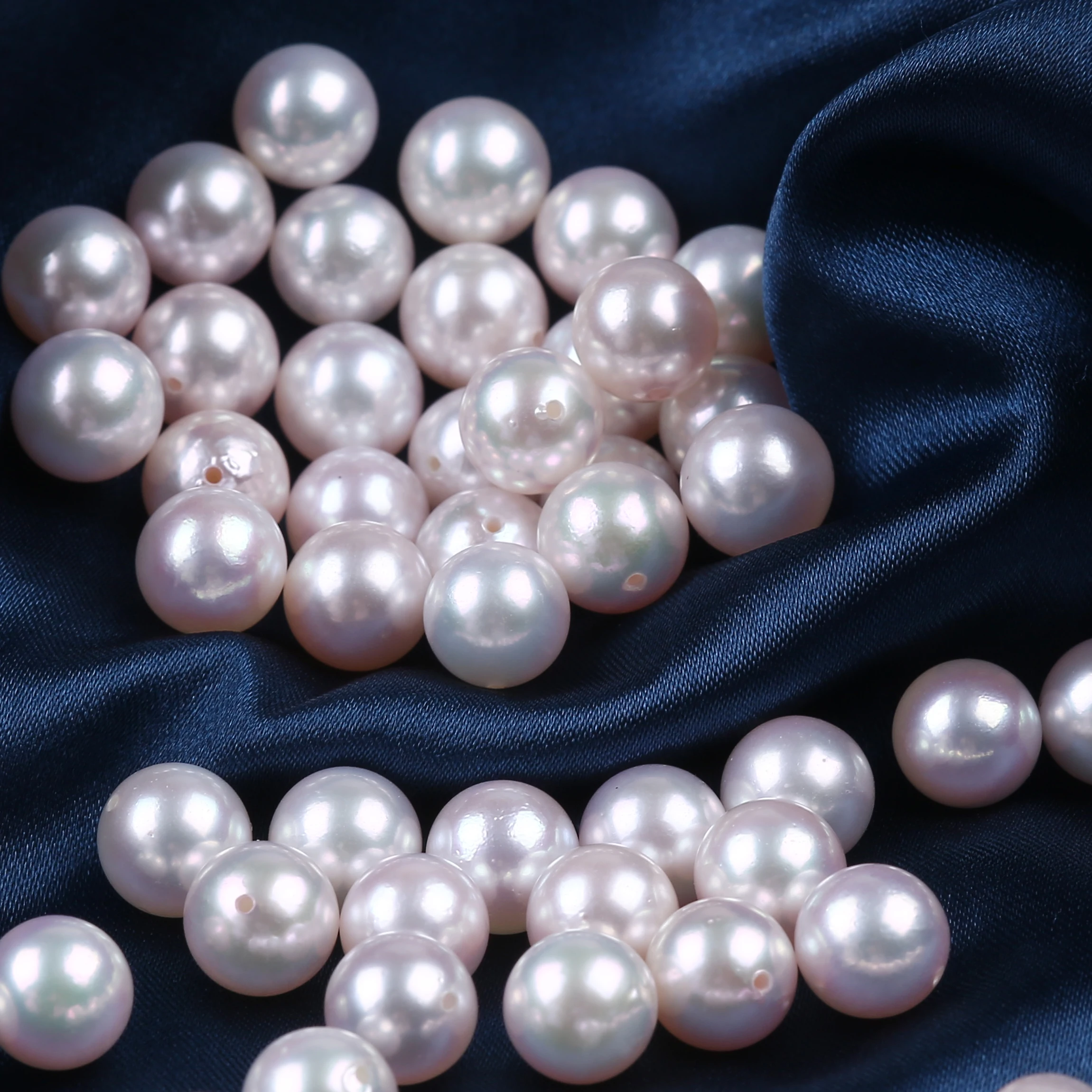High quality Saltwater Real Akoya Round Loose Pearl Beads