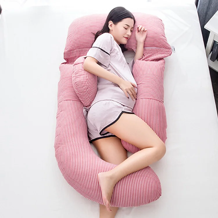 High Quality U Shaped Full Body Maternity Back Reading Massage Pregnancy Pregnant Pillow