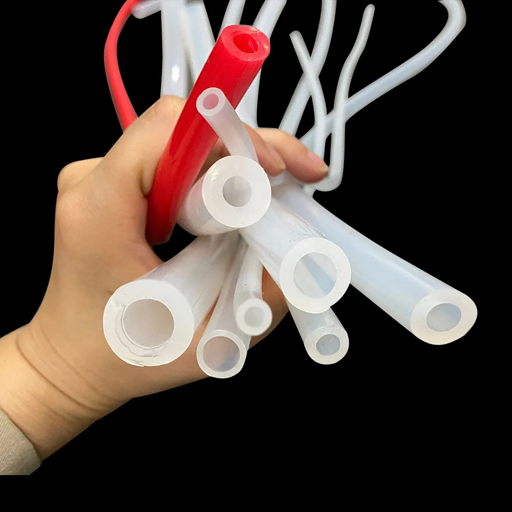 Factory direct sale food grade transparent silicone tube soft flexible milk hose beer tube