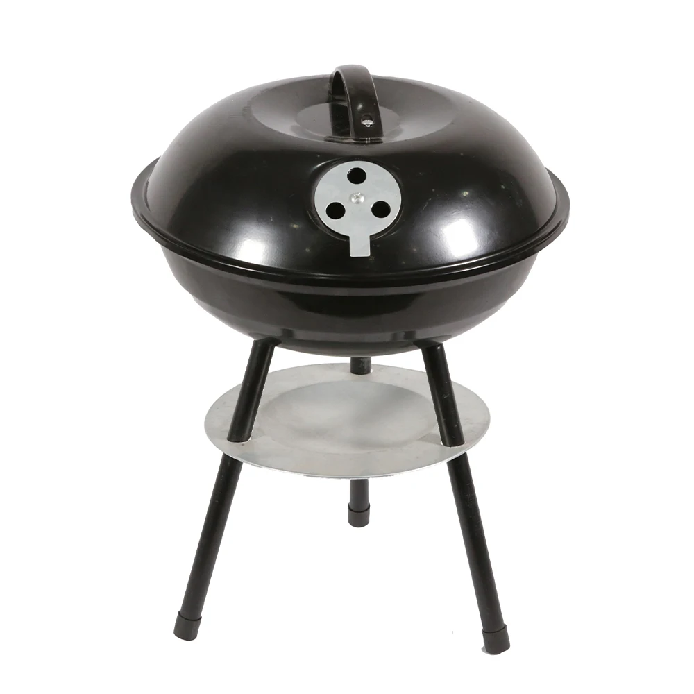 best stainless steel apple shaped outdoor egg camping barbecue grill kettle round portable charcoal bbq grills sales