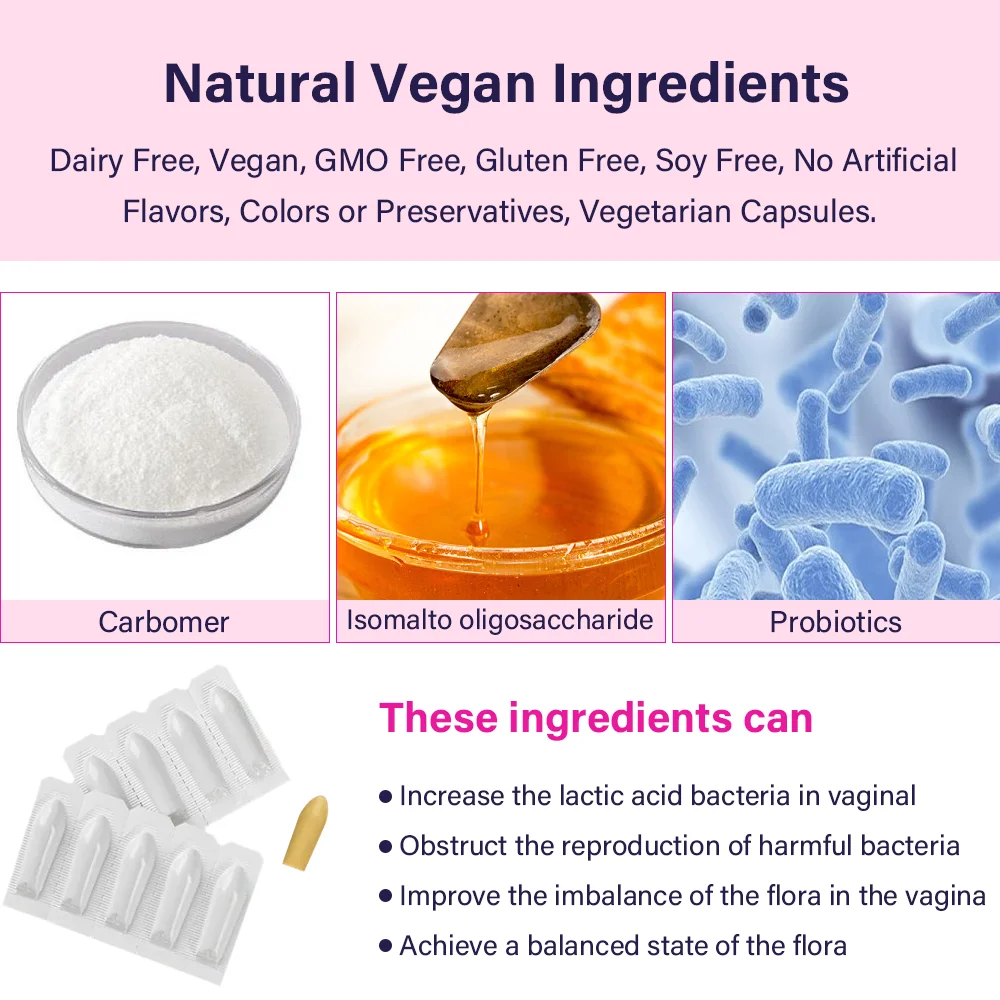 Aromlife Natural Feminine Care Soothing Gynecological Suppositories Gynecological Care Gentle Suppositories for Women