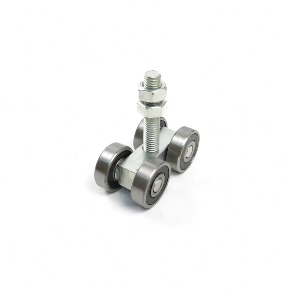 Heavy-duty Sliding Door Pulley Bathroom Kitchen Barn Door Hardware Rollers Wooden metal Door Hanging Pulley 1 SET