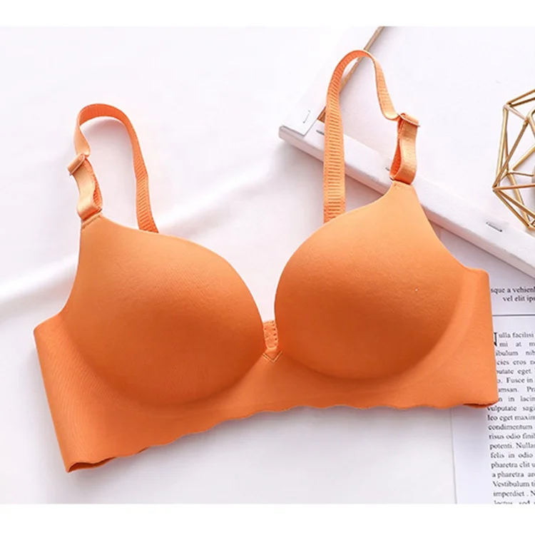 2228 Low Price Wireless Gather Thin Cup Brassiere No Wire Push Up Bra Seamless Bras Women