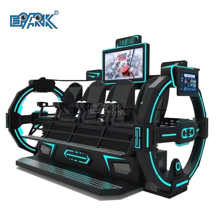 Christmas Promotion Latest 9DVR VR Game Dinosaur Theme Movie VR Motion Simulator Cinema