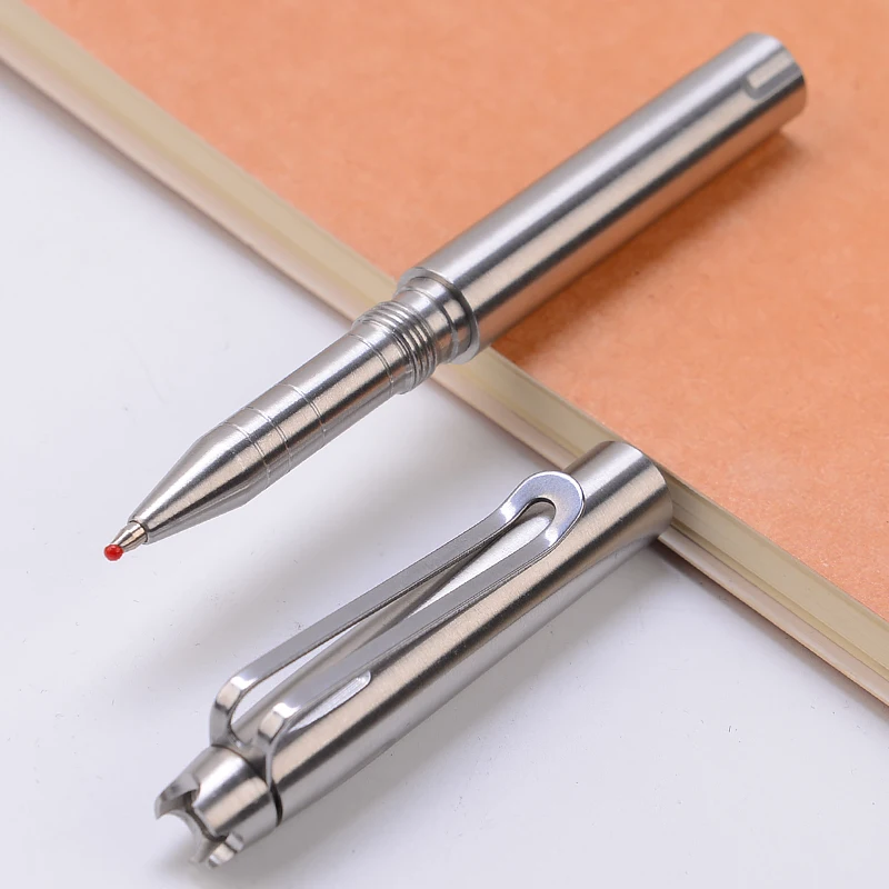 Sturdy self defense tool metal pen stainless steel tactical pen with emergency glass breaker