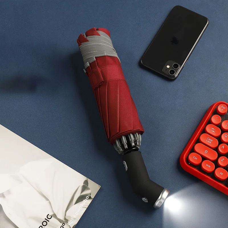 Umbrellas Parasol Automatic folded Reverse Umbrellas with Logo Prints