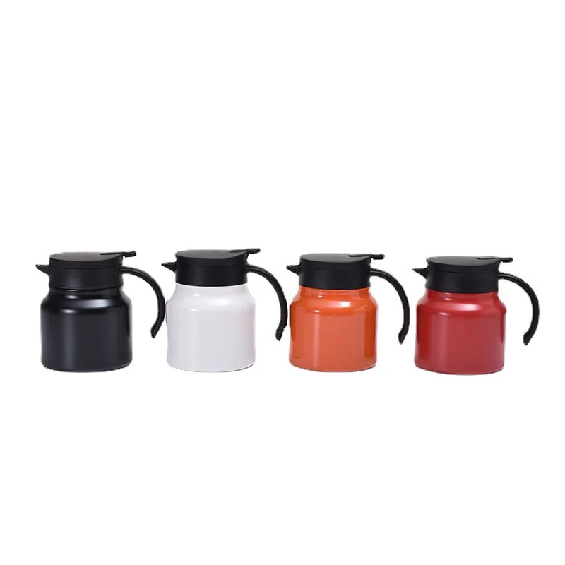316 Stainless Steel 800ml 1000ml Large Capacity Household Insulated Kettle Tea Water Separation Coffee Pot