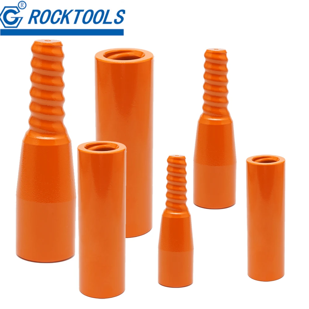 Mining drilling tools Shank Rod Adapter R38 T38 T45 T51 Half full Bridge  Coupling Sleeve