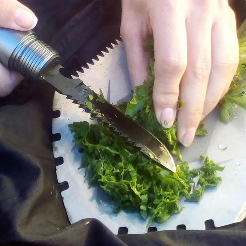 Digging Tools Carbon Steel Garden Digging Tool Survival Shovel with Knife Screwdriver and Compass