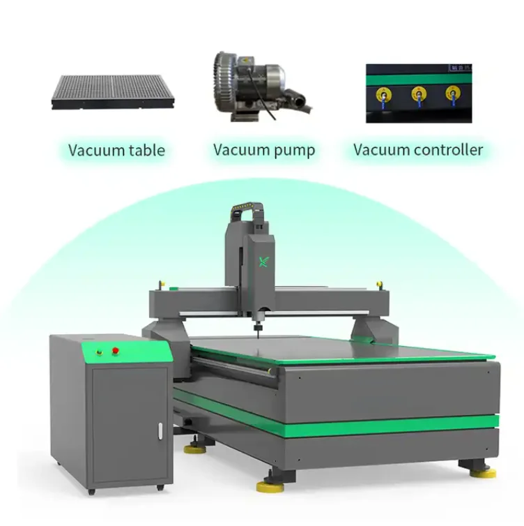 Heavy Duty 3 Axis CNC Router Machine Woodworking 1325 2040 3D Acrylic MDF Wood Carving advertising CNC Router Machines
