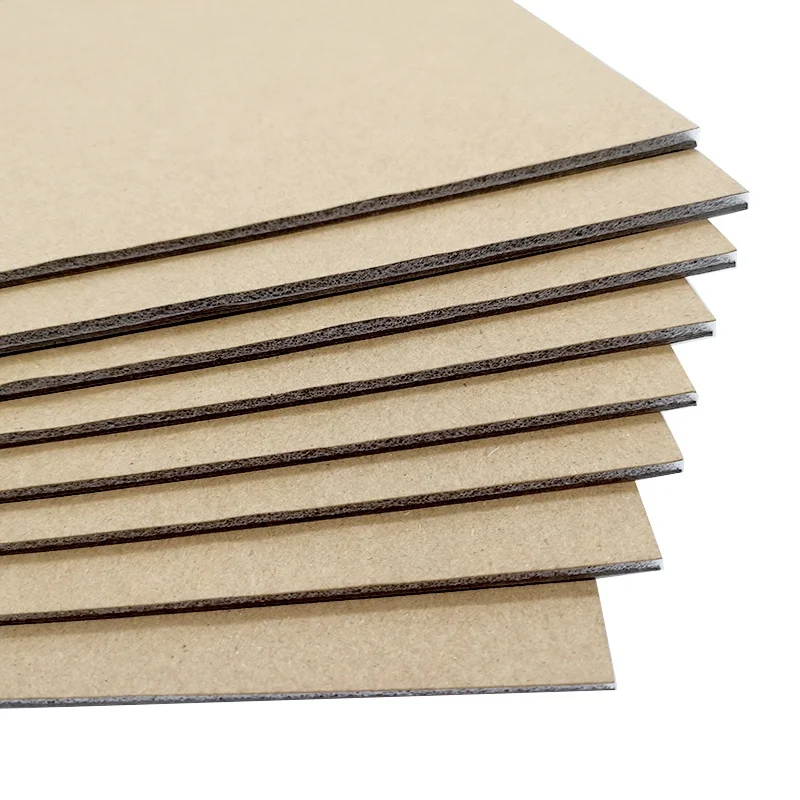 Stiff Grey Back Paper With 3mm Sponge Laminated Kraft Liner Board