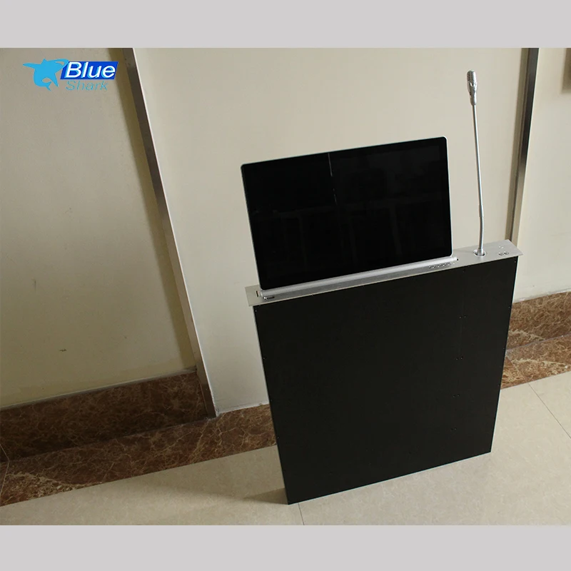  Conference table mount touch screen office desk LCD lift mic for paperless conference