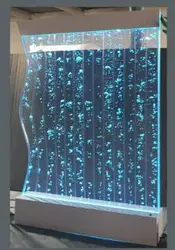 acrylic panel led water bubble fountain wall for home hotel bar decoration