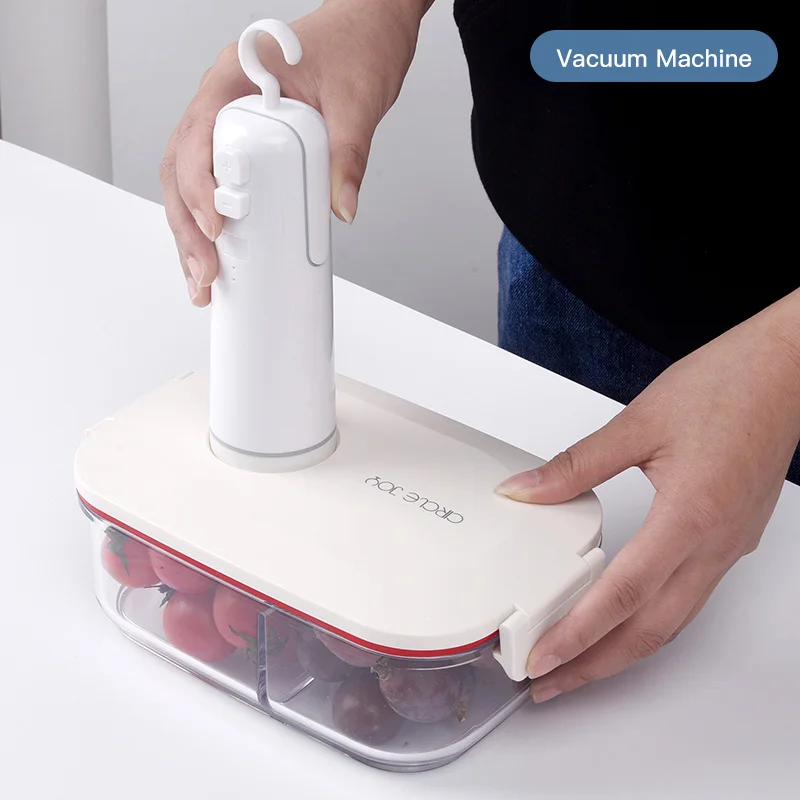 2023 Factory Customized Automatic Kitchen Vacuum Packing Machine USB Charging Electronic Portable Handheld Vacuum Food Sealer