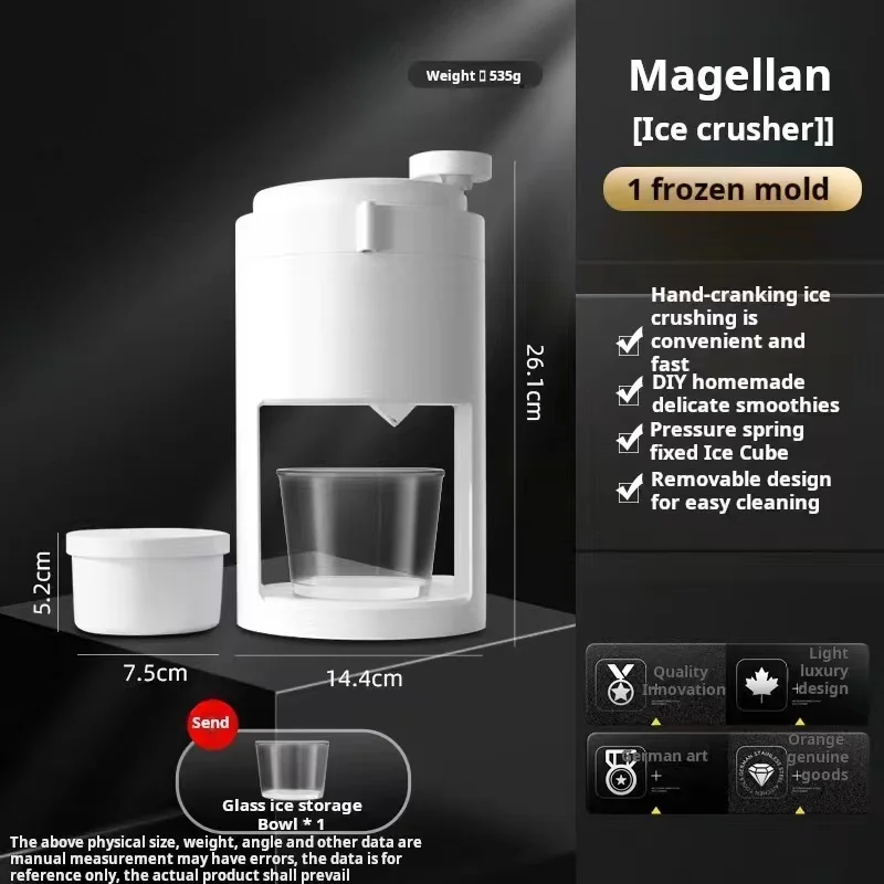 Professional ice machine Snow ice machine hand crusher snow ice machine