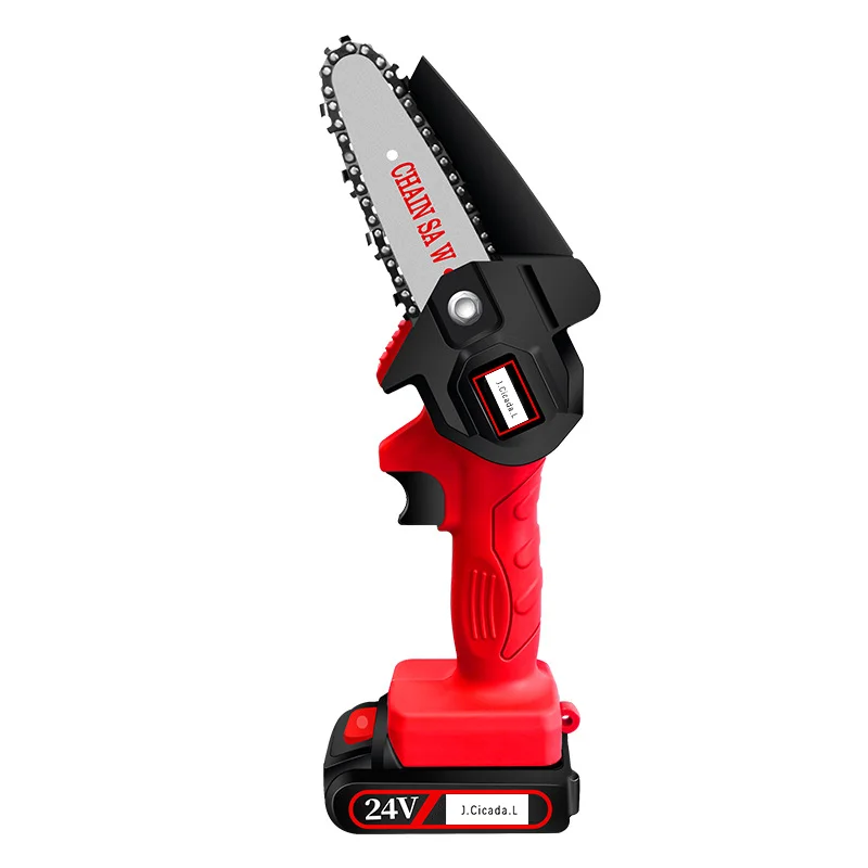 4 Inch Mini Electric Pruning Saw Household Garden Wood Saw Machine Rechargeable Cordless Outdoor Battery Chain Saw