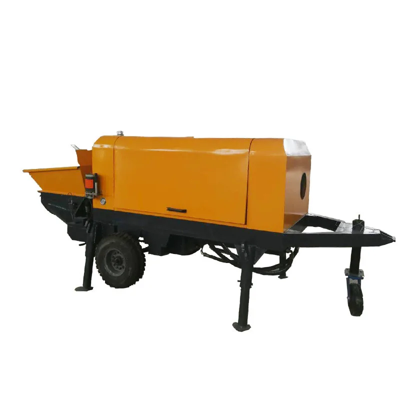 high efficiency Fine stone concrete conveying pump secondary constructional column pouring pump mortar grouting pump