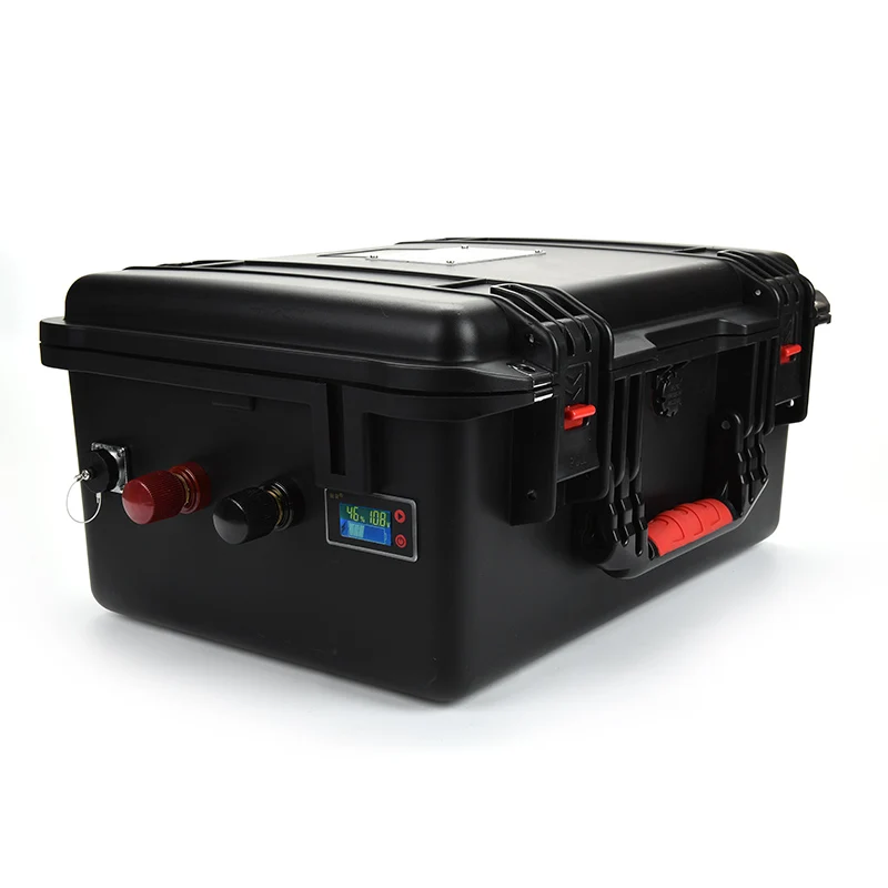 Портативный водонепроницаемый 12V 24V 100ah 200ah 300ah 400ah 500ah литий-ионный полимерный аккумулятор Встроенный BMS легкий и маленький объем