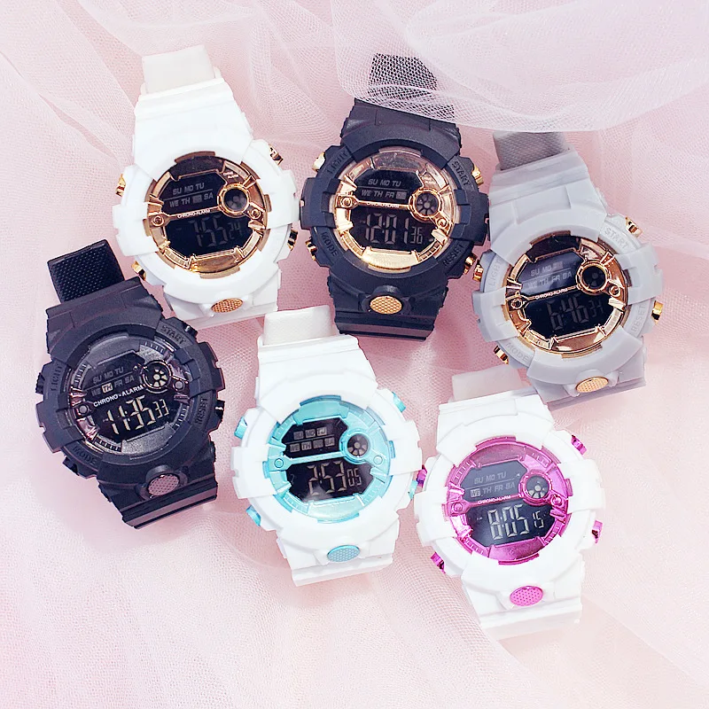 
Electronic New G Style Shock Digital Watch Unisex Sports Watches Waterproof Shockproof Female Clock LED Wristwatch 
