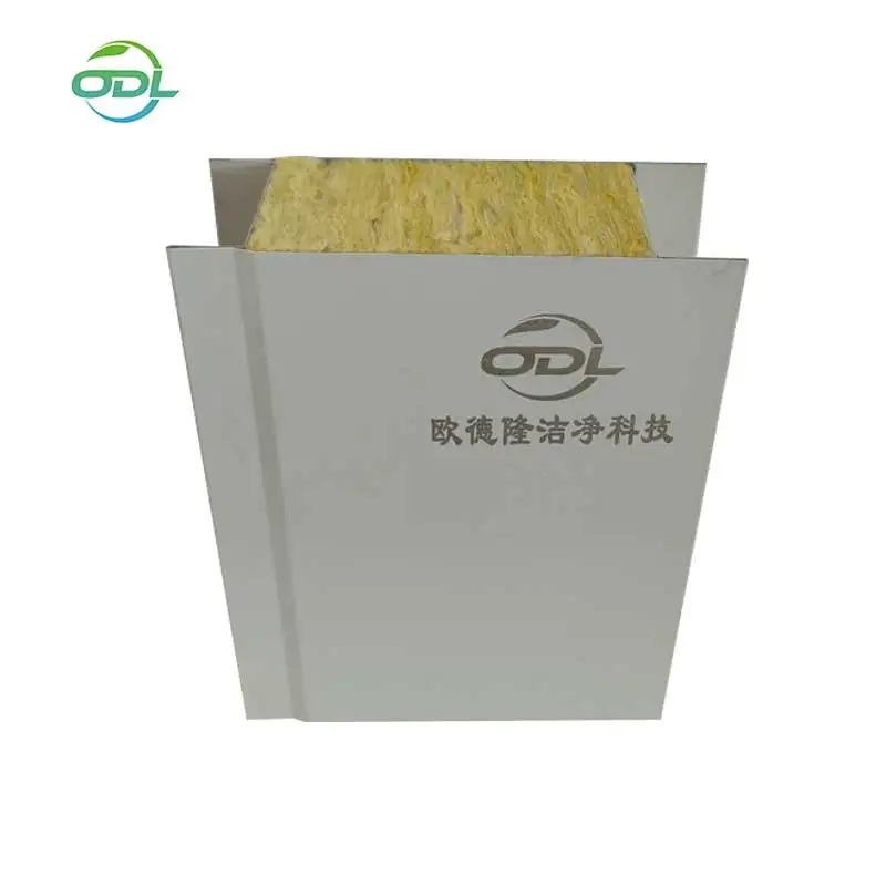 Oudelong Machines Clean Hollow Glass Magnesium Color Steel Plates for Construction Site Clean Rooms