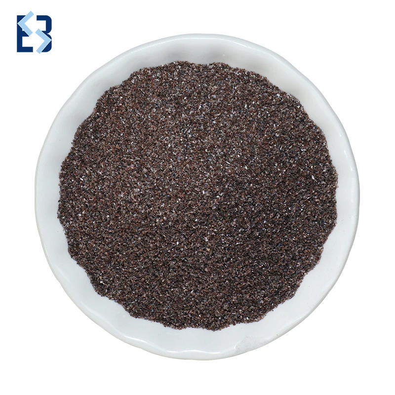 24# Brown Fused Alumina For Sandblasting 80mesh Brown Aluminium Oxide Grit For Stainless Steel Polishing