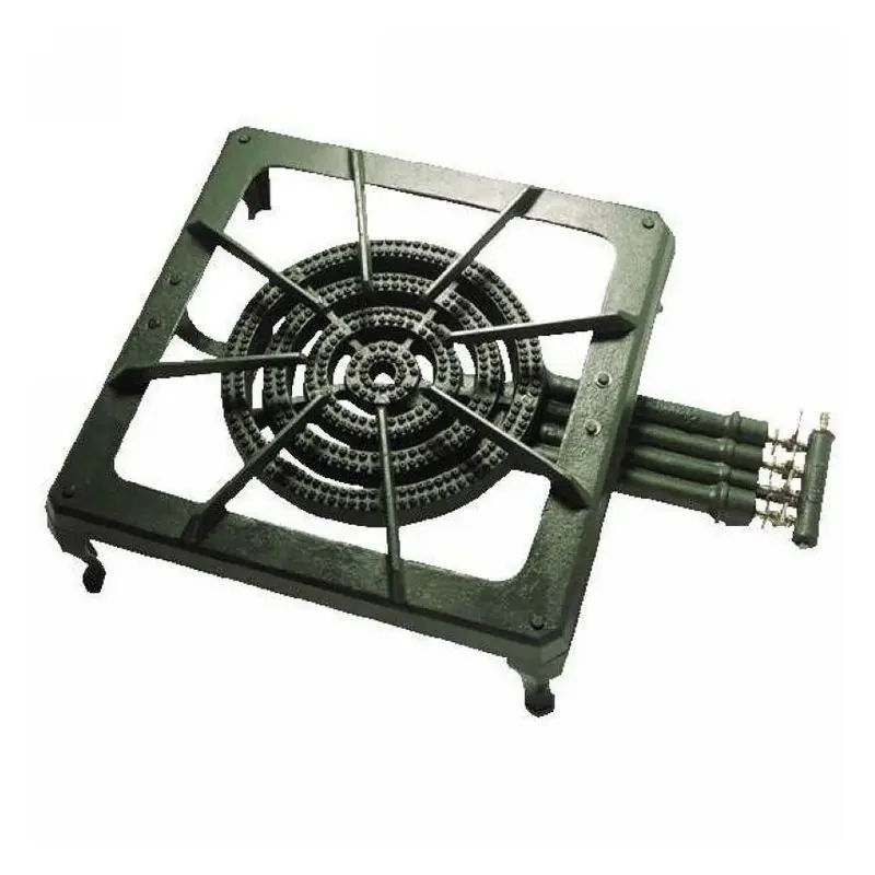 Чугунная газовая плита с четырьмя кольцами