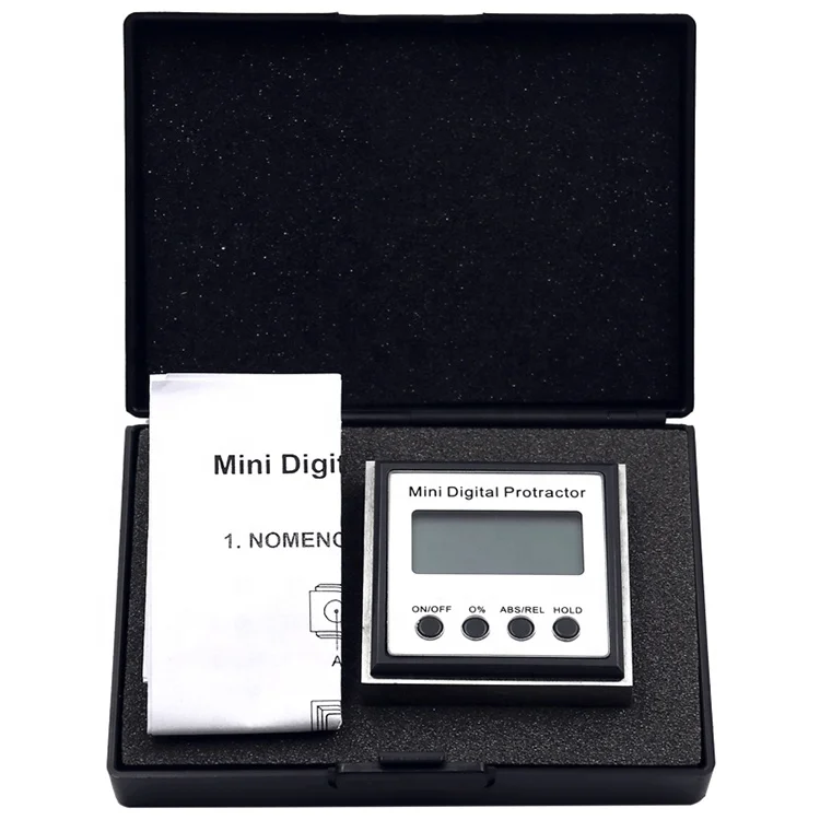 Electronic Protractor Digital Inclinometer 0-360 Angle Gauge Meter Measuring tool