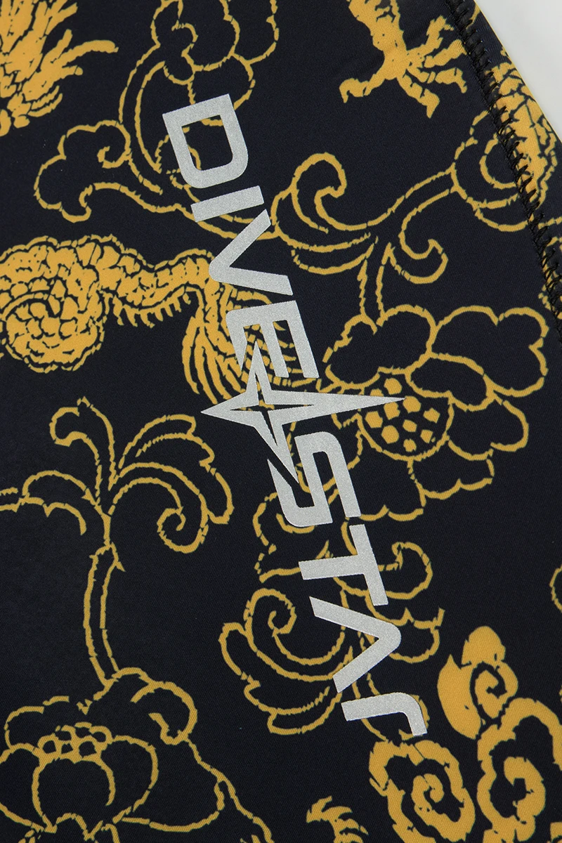 DIVESTAR Wetsuit Spearfishing Yamamoto Neoprene Diving Camo Fishing Wetsuits Titanium Coating Lining GBS Swimming Suit 3MM 5MM