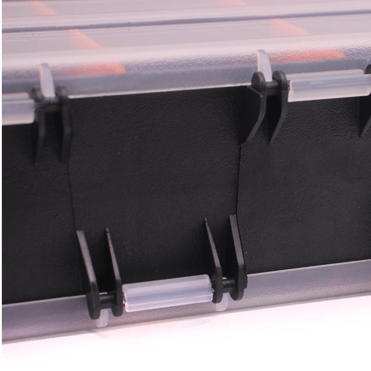 High Quality PP Material Plastic Storage Bins Organizer Box for Small Parts Tools Toys
