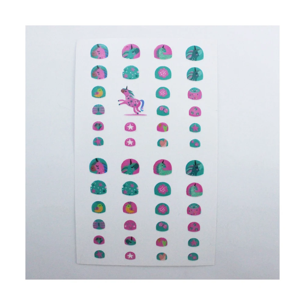 2022 Trend Stickers Wholesale Diy Nail Decoration Glue Sticker Custom Design Nail Sticker For Nail Art