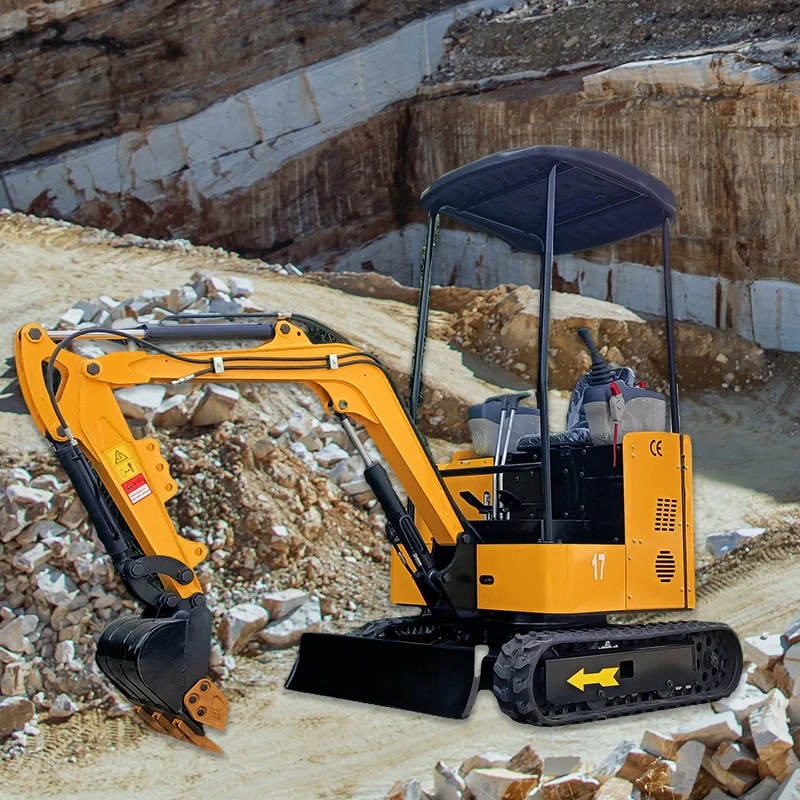 Best Price and Good Condition Multi Purpose Small Mini Excavator 1 Ton Small Crawler Excavator Innovative Technology