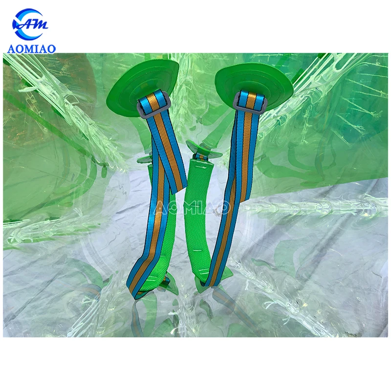 100% TPU Factory price adult bubble football bumper soccer ball for sales