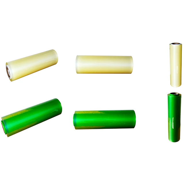 
white mushroom PVC cling film 