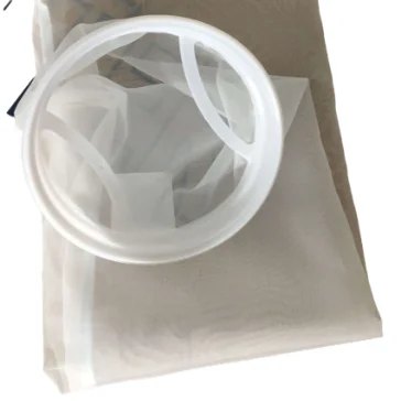 Good quality 5 to 500 mesh liquid filter bag filter media mesh bag for Liquid filtration