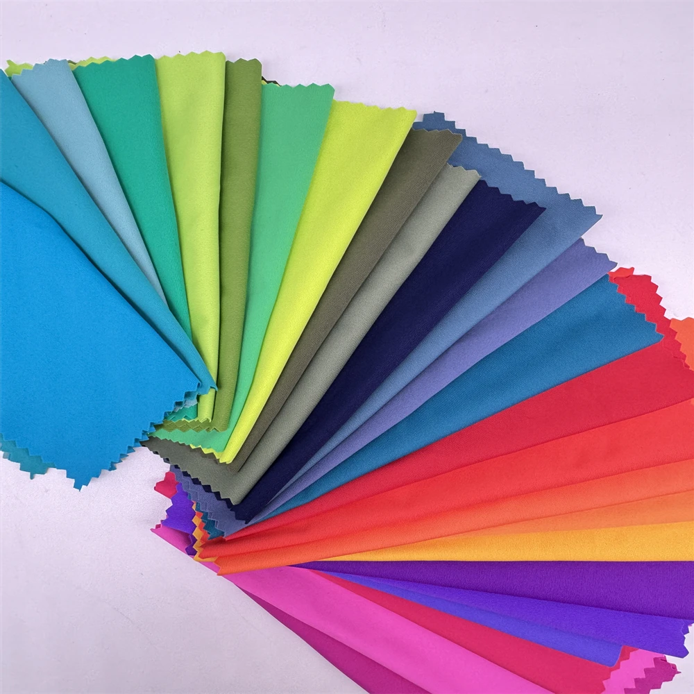 Leggings Nylon Spandex Fabric for Swimwear Bra Yoga Leggings Stretch Fabric Underwear for Women