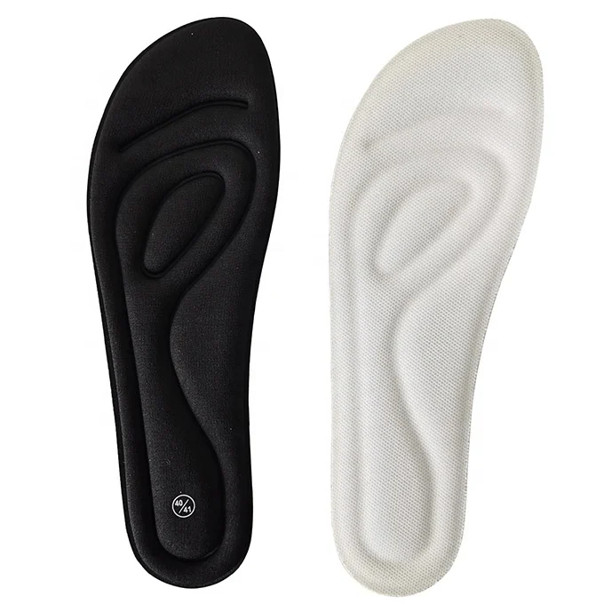 Wholesale Removable Shockproof Massager Memory Foam Insoles For Shoes