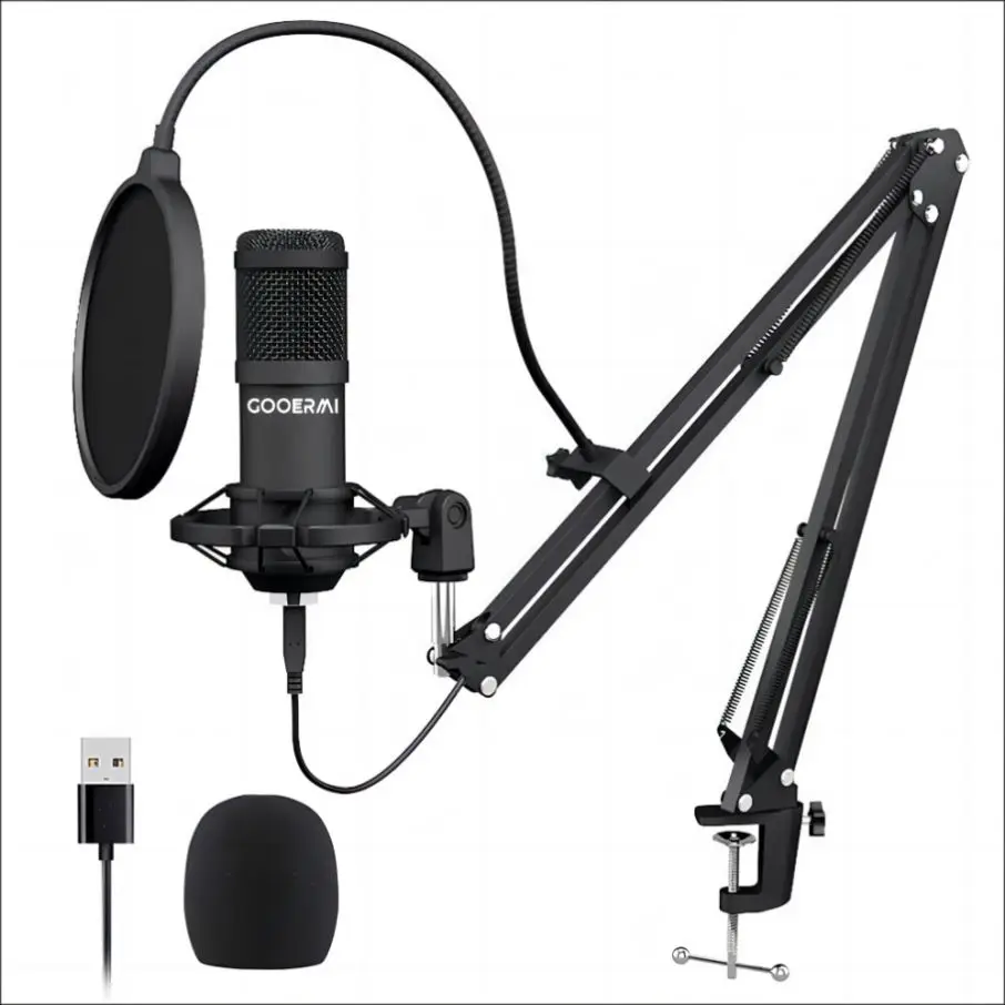 Multifunctional Usb Condenser Gaming Microphone For Wholesales Condenser Microphone Body